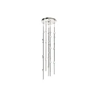 Sonneman 2162.13C-S-27 26-Lights 52W Satin Nicke LED Chandelier