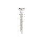 Sonneman 2162.13C-S 26 Lights Satin Nickel 52W Constellation Andromeda Pendant