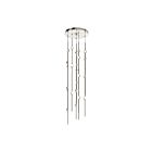 Sonneman 2162.13W-S 26 Lights Satin Nickel 52W Constellation Andromeda Pendant