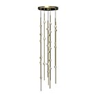 Sonneman 2162.38C-S-27 26-Lights 52W Satin Brass LED Chandelier