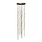 Sonneman 2162.38W-S-27 26-Lights 52W Satin Brass LED Chandelier