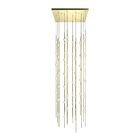Sonneman 2165.38C-27 96-Lights 192W Satin Brass LED Chandelier