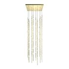 Sonneman 2165.38W-27 96-Lights 192W Satin Brass LED Chandelier