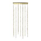 Sonneman 2166.38C 69-Lights 138W Satin Brass LED Chandelier