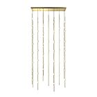 Sonneman 2166.38W 69-Lights 138W Satin Brass LED Chandelier