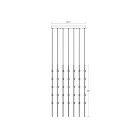 Sonneman 2169.13C-27 245-Lights 490W Satin Nickel LED Chandelier