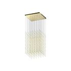 Sonneman 2169.38C 245-Lights 490W Satin Brass LED Chandelier