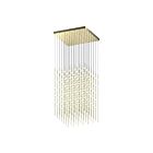 Sonneman 2169.38W 245-Lights 490W Satin Brass LED Chandelier