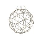 Sonneman 2170.13W 40 Lights Satin Nickel 80W Constellation Hedron Pendant