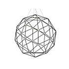 Sonneman 2170.37C 40 Lights Polished Black Nickel 80W Constellation Hedron Pendant