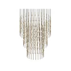 Sonneman 2174.38C 204-Lights 408W Satin Brass LED Chandelier