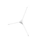 Sonneman 2181.03-S 1 Light Satin White 11W Abstract LED Surface Mount