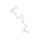 Sonneman 2191.03-03-01-00-01 3 Lights Satin White 42W Coral Surface LED Surface Mount