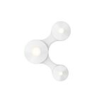 Sonneman 2191.16 1 Light Bright Satin Aluminum 14W Coral Surface LED Surface Mount