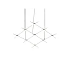 Sonneman 21Q13-RW3312 1-Light 18W Satin Nickel LED Chandelier
