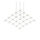 Sonneman 21Q13-RW5512-27 1-Light 50W Satin Nickel LED Chandelier