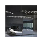 Sonneman 21Q38-RC7712 1-Light 98W Satin Brass LED Chandelier