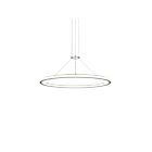Sonneman 2233.16-27 2 Lights Bright Satin Aluminum 60W Luna Round LED Pendant