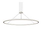 Sonneman 2235.14-27 2 Lights Painted Brass 104W Luna Round LED Pendant