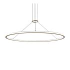 Sonneman 2235.14-35 2 Lights Painted Brass 104W Luna Round LED Pendant