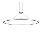Sonneman 2235.25-27 2 Lights Satin Black 104W Luna Round LED Pendant