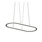 Sonneman 2241.25-35 98W Satin Black LED Pendant