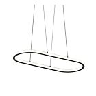 Sonneman 2241.25 98W Satin Black LED Pendant
