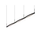 Sonneman 22QKCL03120PHA 3 Lights Satin Black 36W Ola LED Pendant