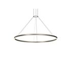 Sonneman 2309.16 2 Lights Bright Satin Aluminum 129W Double Corona Ring Pendant