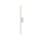 Sonneman 2342.16-DIM Bright Satin Aluminum 12W Stiletto Dimmable LED Sconce/Bath Bar