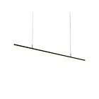 Sonneman 2349.25 1 Light Satin Black 25W Stiletto LED Pendant