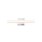 Sonneman 2420.01 Polished Chrome 13W SQ-bar LED Bath Bar
