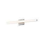 Sonneman 2421.13 Satin Nickel 16W SQ-bar LED Bath Bar