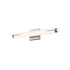 Sonneman 2430.13-ST Satin Nickel 13W Tubo Slim LED Bath Bar