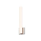 Sonneman 2442.13-FT Satin Nickel 13W Tubo Slim LED Sconce