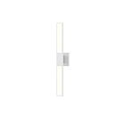 Sonneman 2682.03 2 Lights Satin White 9W Planes LED Double Sconce