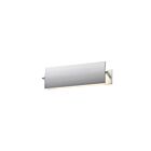 Sonneman 2700.16 Bright Satin Aluminum 10W Aileron LED Sconce