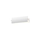 Sonneman 2700.98 Textured White 10W Aileron LED Sconce