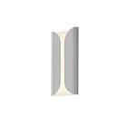 Sonneman 2711.74-WL Textured Gray 20W Folds LED Sconce