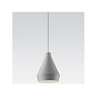 Sonneman 2750.16-G 1 Light Bright Satin Aluminum 15W Koma Taisho Pendant