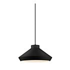 Sonneman 2752.25-E 1 Light Satin Black 75W Koma Meiji Pendant