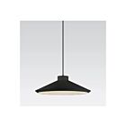 Sonneman 2754.25-G 1 Light Satin Black 9W Koma Edo Pendant
