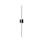 Sonneman 2772.25 Satin Black 35W Stix LED Bath Bar