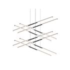 Sonneman 2804.01 16 Lights Polished Chrome 1312W Tik-Tak LED Pendant