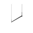 Sonneman 2816.25-4 1 Light Satin Black 22W Thin-Line LED Pendant