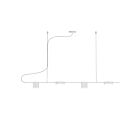 Sonneman 2884.03 4 Lights Satin White 15W Counterpoint LED Pendant