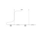 Sonneman 2884.16 4 Lights Bright Satin Aluminum 15W Counterpoint LED Pendant