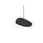 Sonneman 2901.25-AK 1 Light Satin Black Shade 9W Papillons LED Pendant