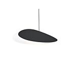 Sonneman 2901.25-CK 1 Light Satin Black Shade 9W Papillons LED Pendant