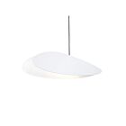 Sonneman 2901.25-CW 1 Light Satin White Shade 9W Papillons LED Pendant